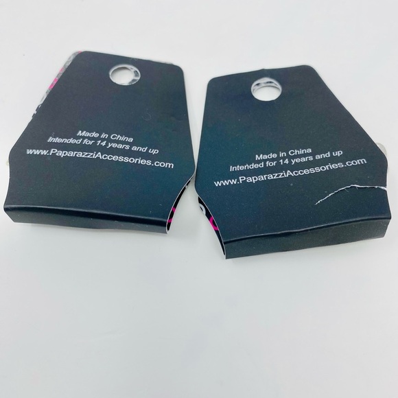 Paparazzi Silver and Iridescent Earrings Sets - Picture 5 of 5